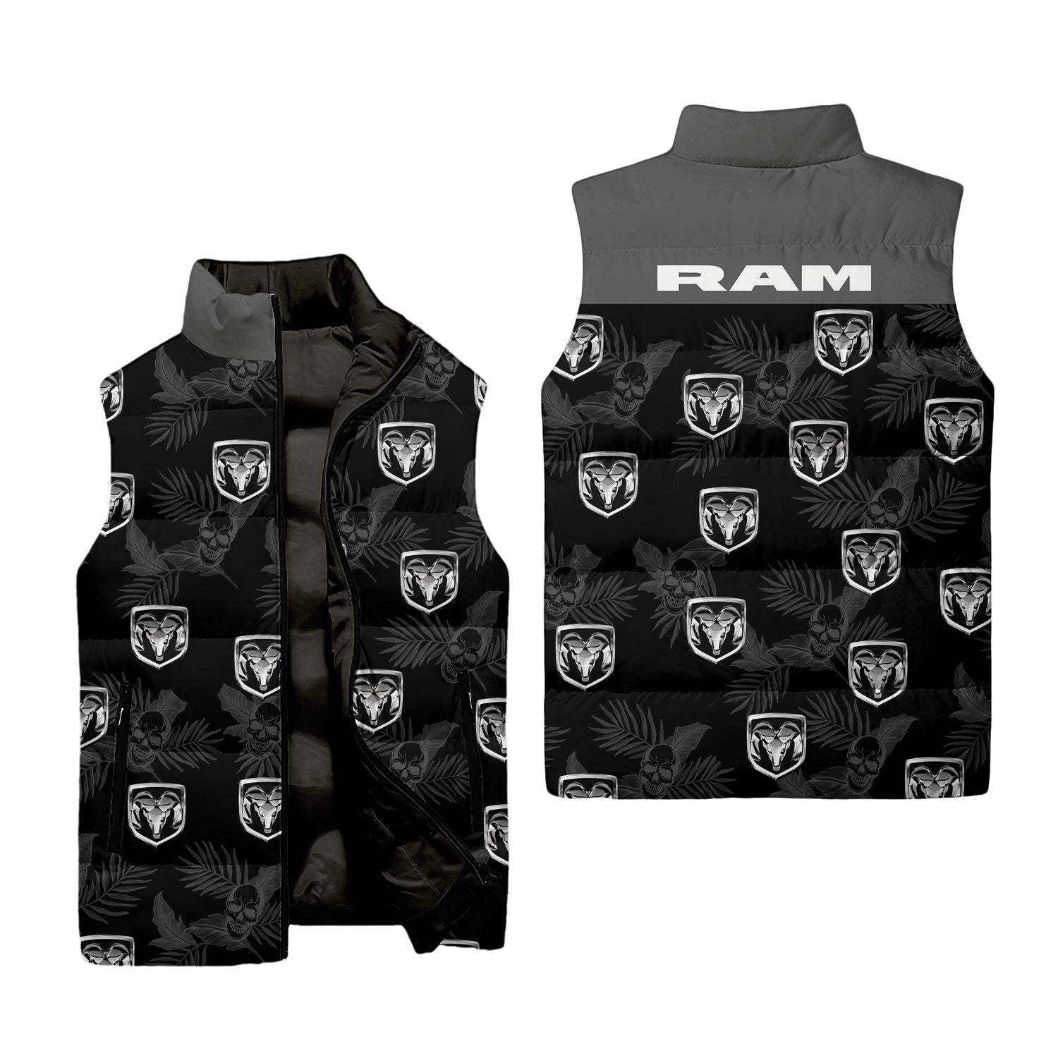 Unknown Sleeveless Puffer Jacket