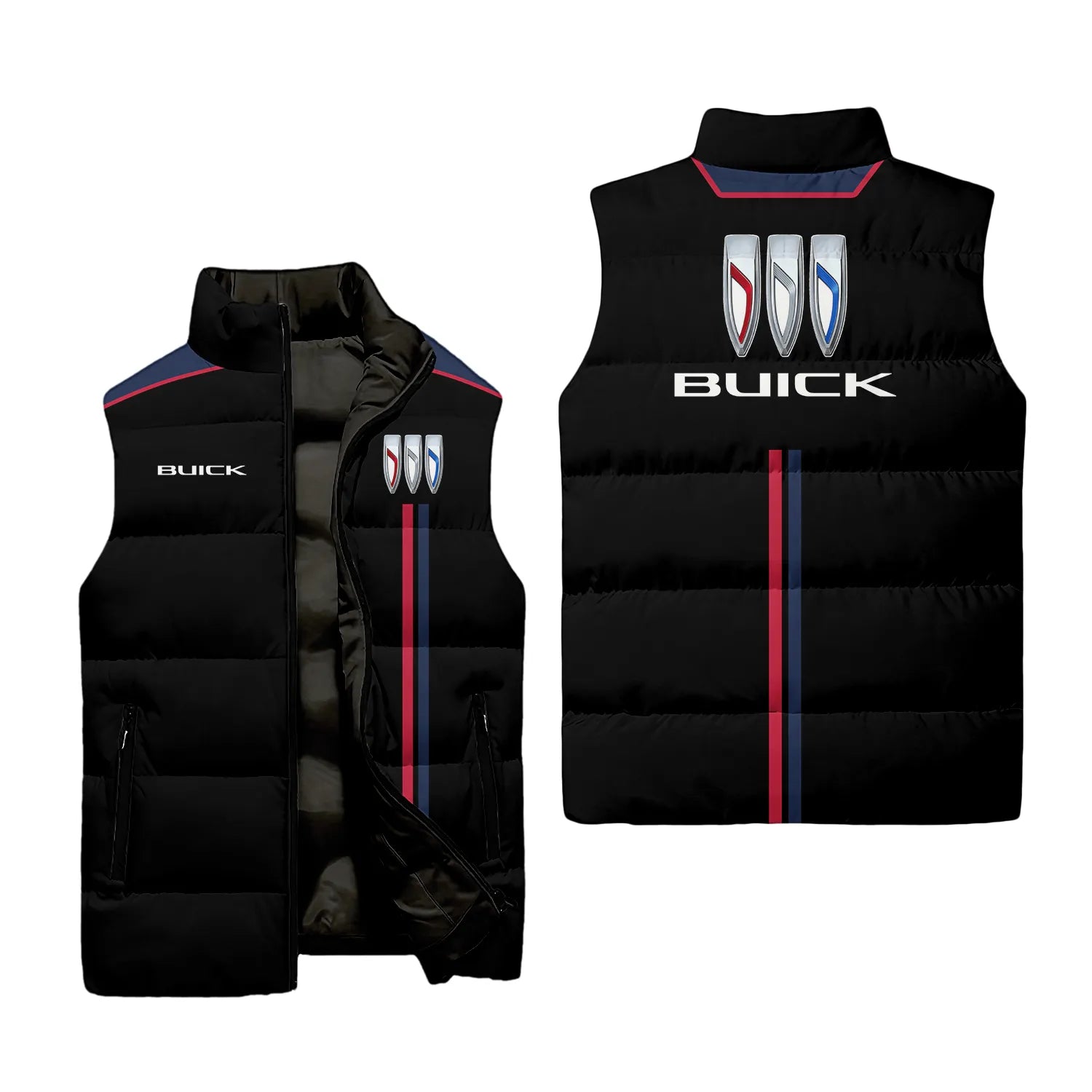 Buick Sleeveless Puffer Jacket