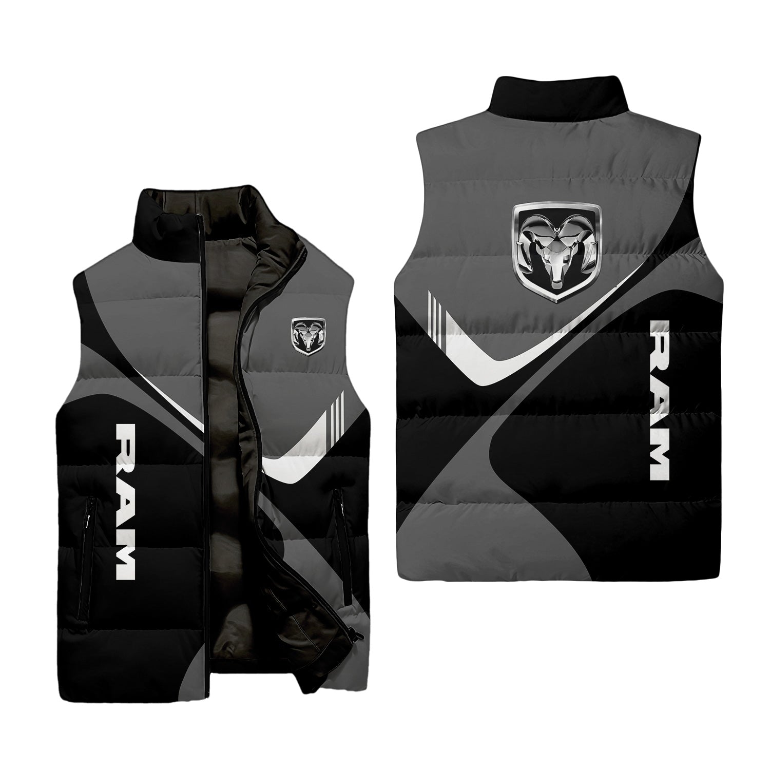 Unknown Sleeveless Puffer Jacket