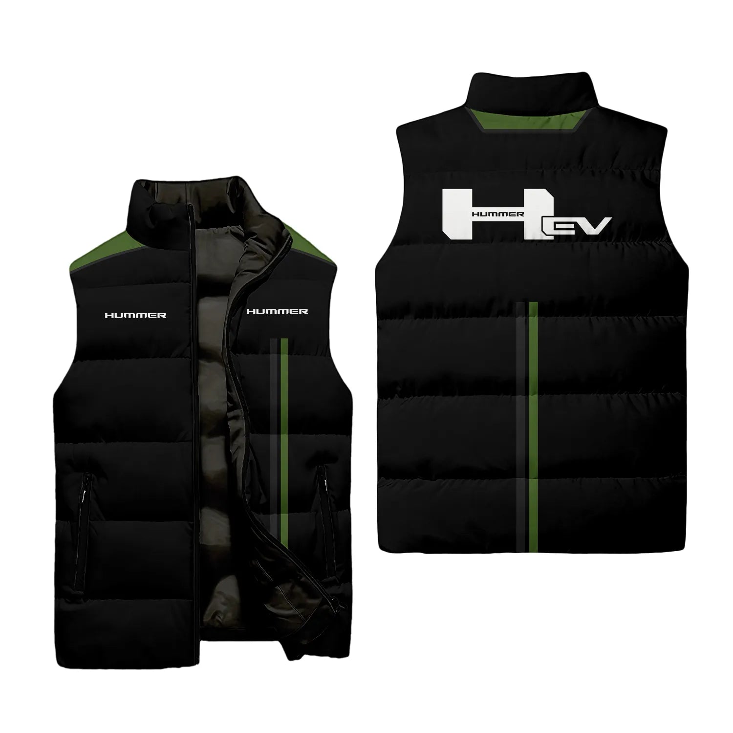 Hummer Sleeveless Puffer Jacket