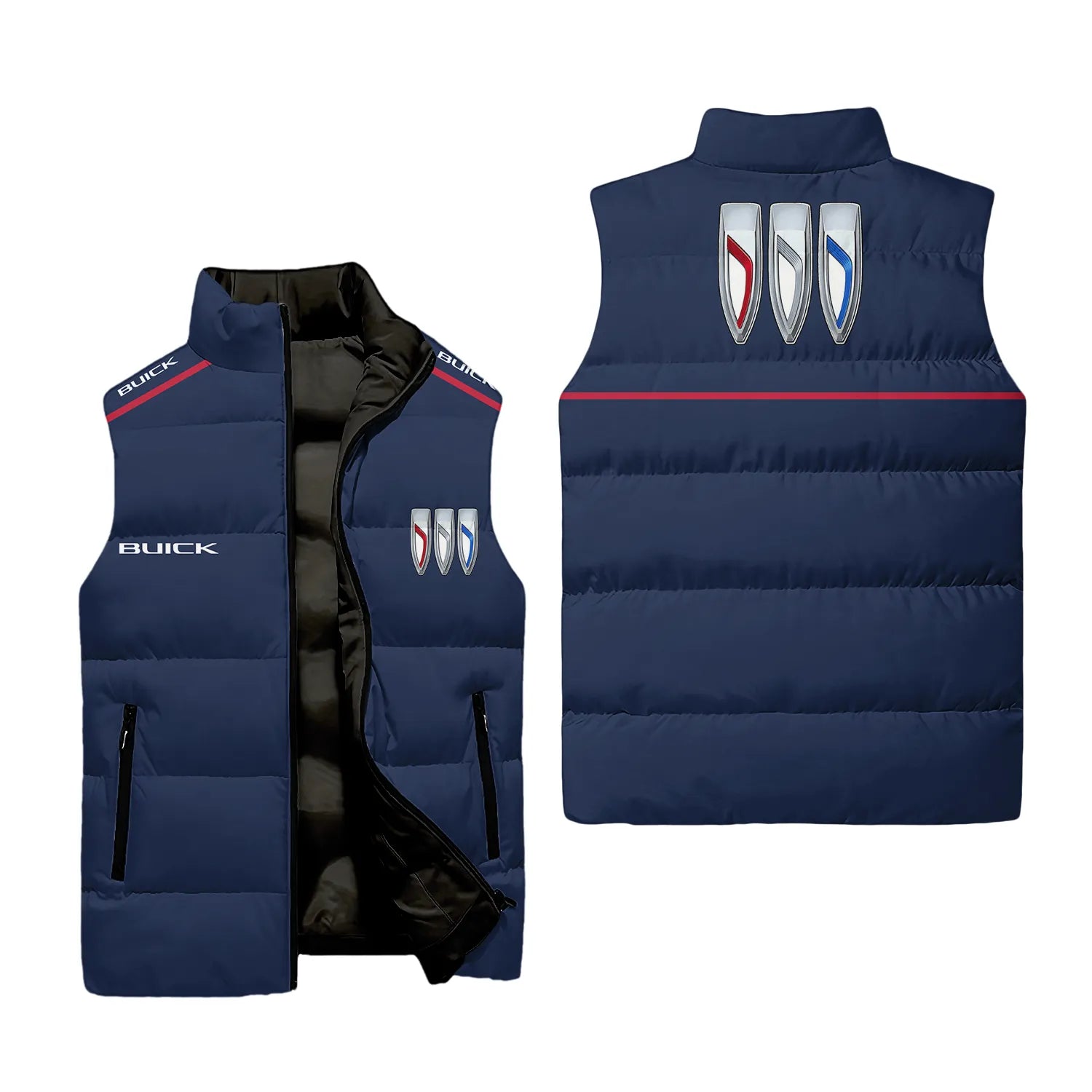 Buick Sleeveless Puffer Jacket