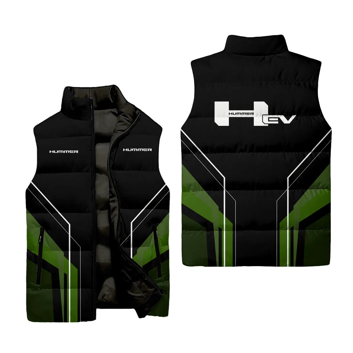 Hummer Sleeveless Puffer Jacket