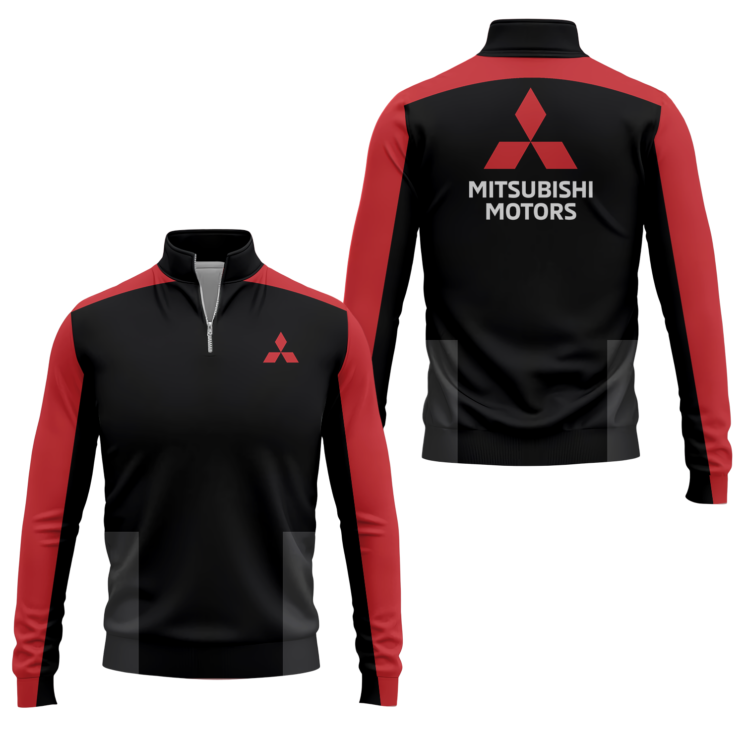 Mitsubishi Quarter-zip Pullover USPL2365