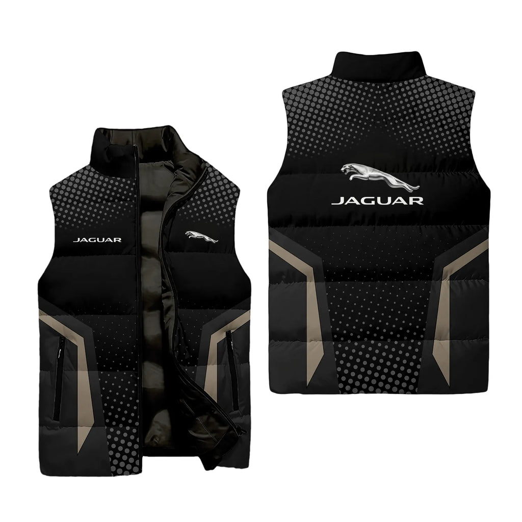 Jaguar Sleeveless Puffer Jacket