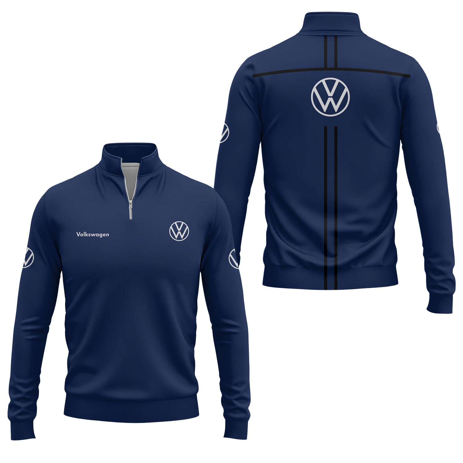 Volkswagen Quarter-zip Pullover USPL2985