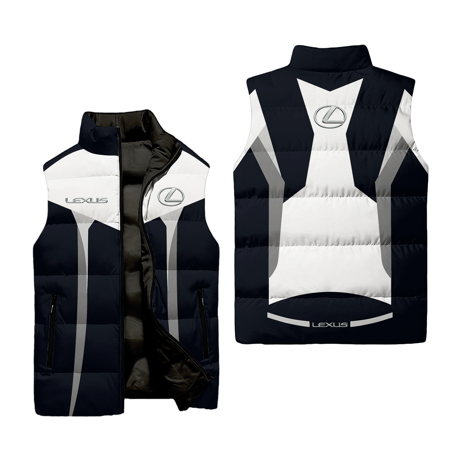 Unknown Sleeveless Puffer Jacket