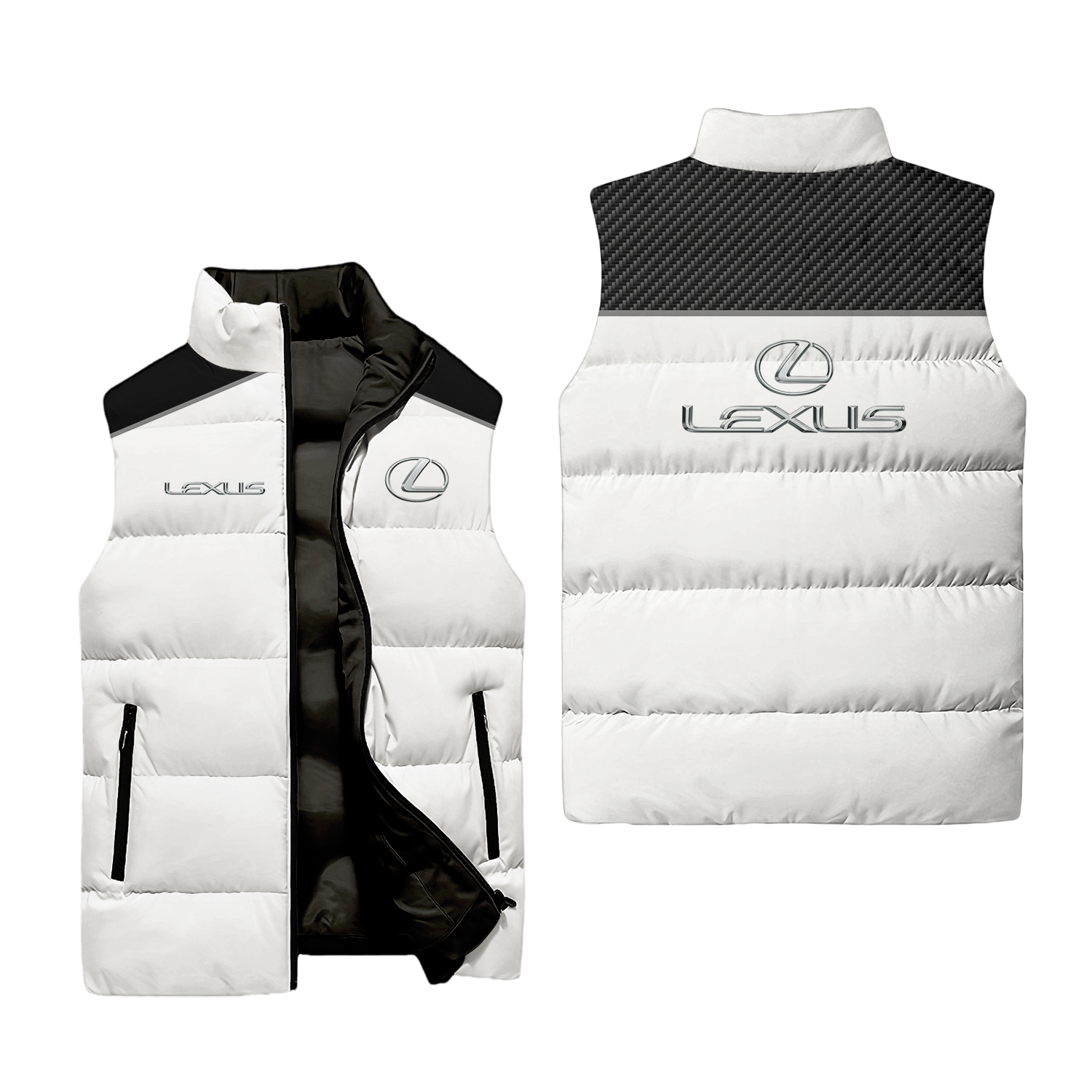 Unknown Sleeveless Puffer Jacket