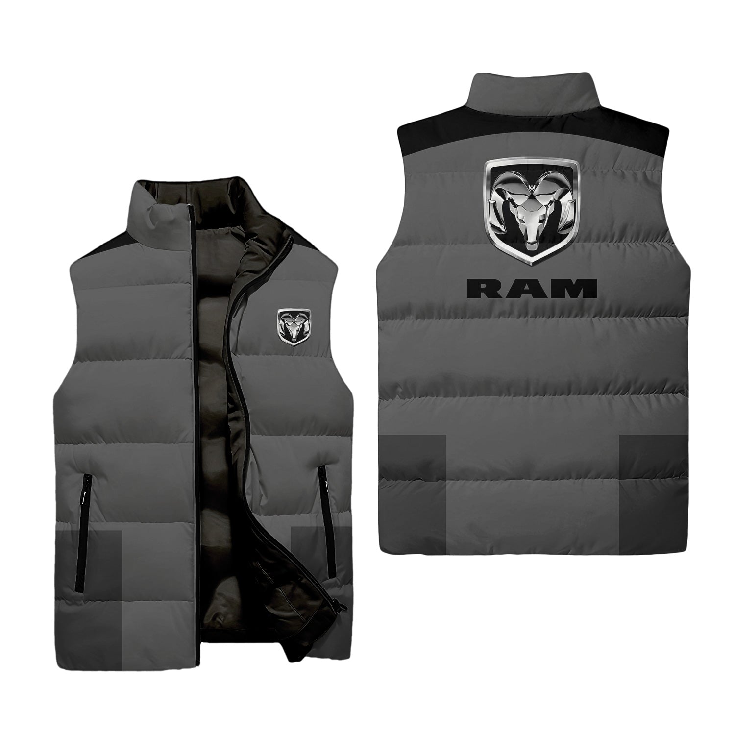 Unknown Sleeveless Puffer Jacket