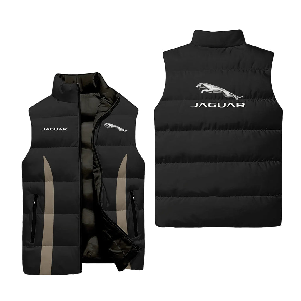 Jaguar Sleeveless Puffer Jacket