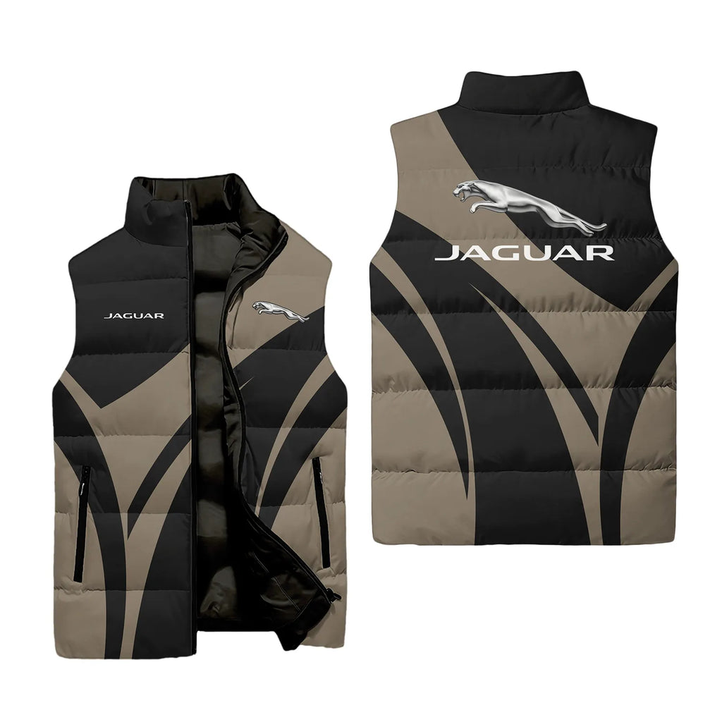 Jaguar Sleeveless Puffer Jacket