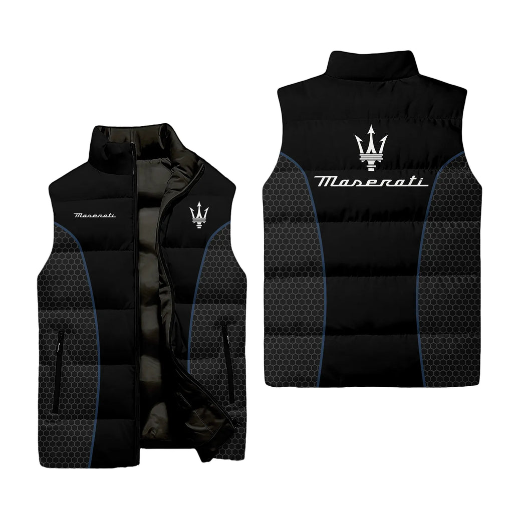 Maserati Sleeveless Puffer Jacket