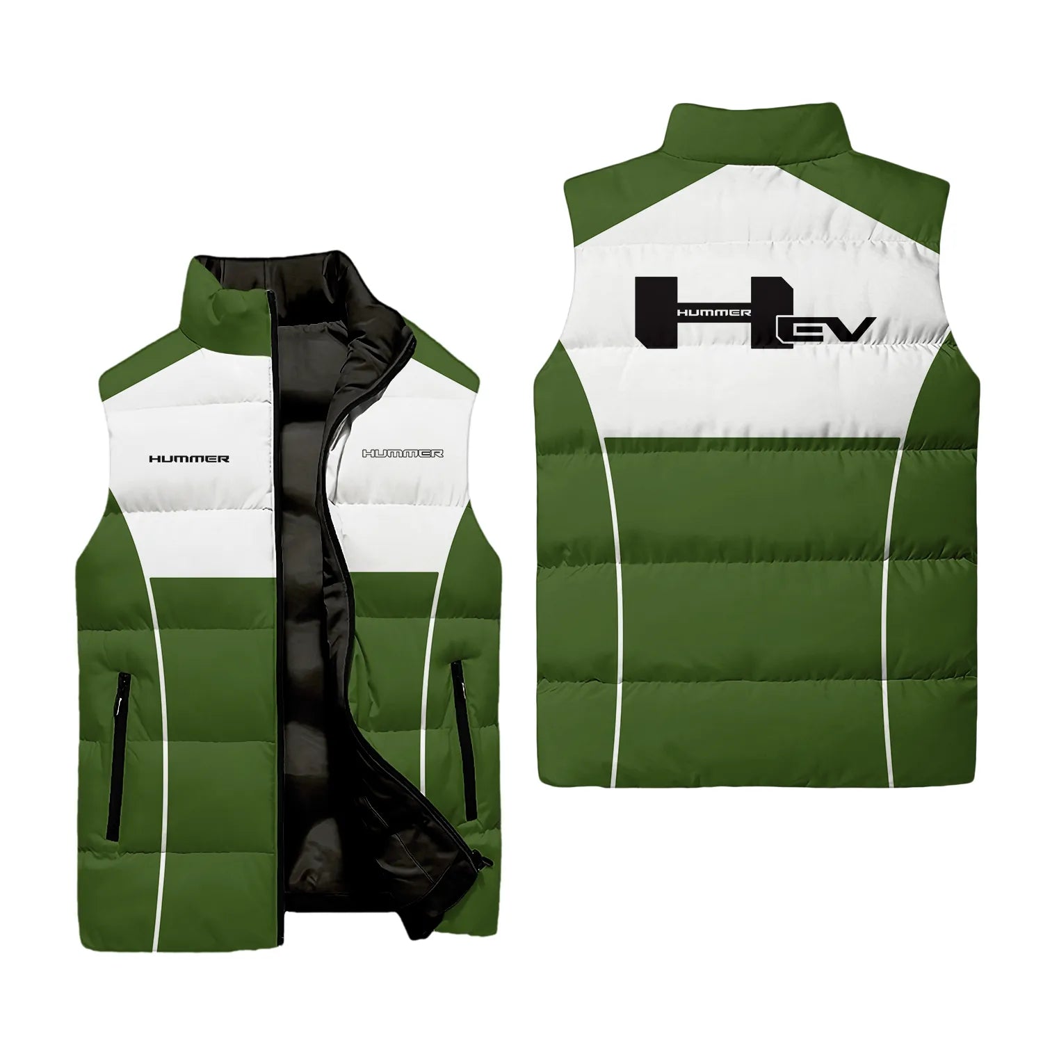 Hummer Sleeveless Puffer Jacket
