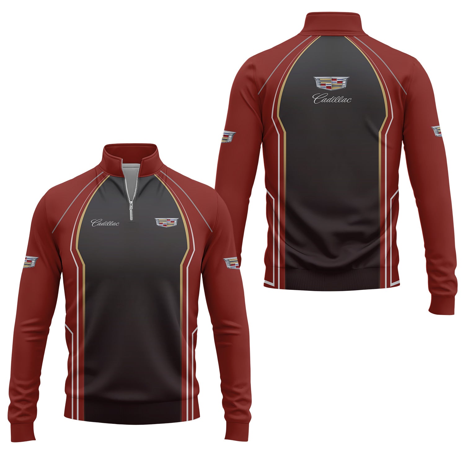 Cadillac Quarter-zip Pullover USPL2813