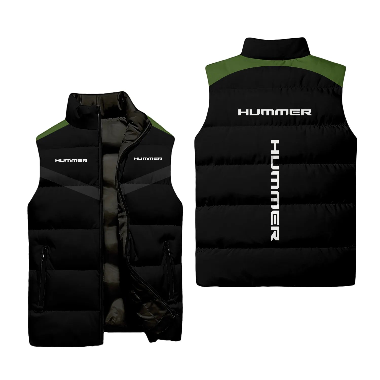 Hummer Sleeveless Puffer Jacket