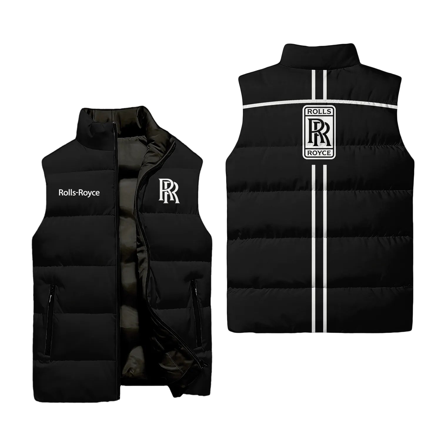 Rolls-Royce Sleeveless Puffer Jacket