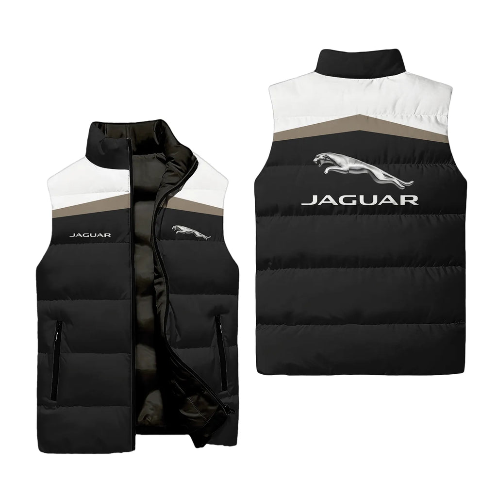 Jaguar Sleeveless Puffer Jacket