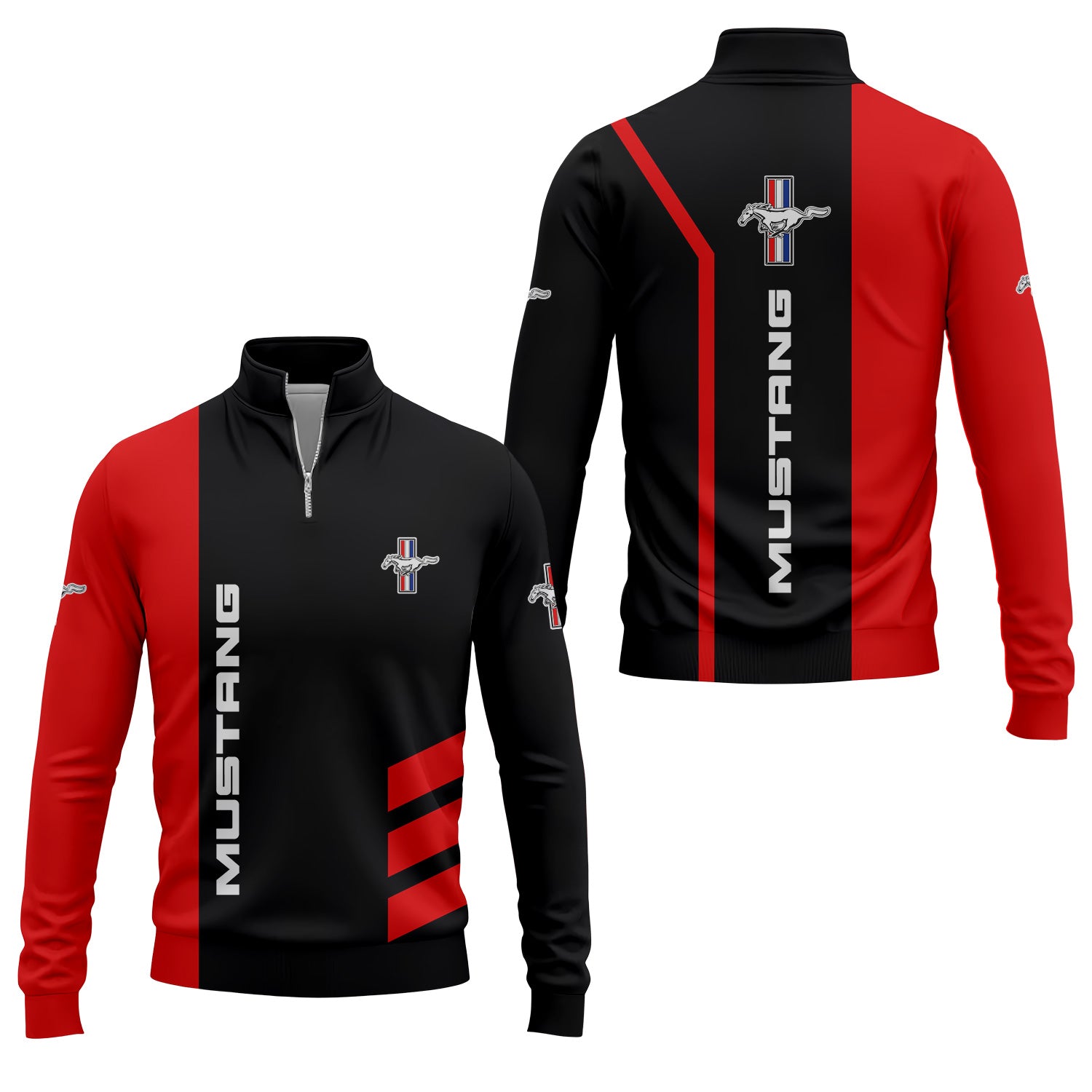 Ford Mustang Quarter-zip Pullover USPL2712