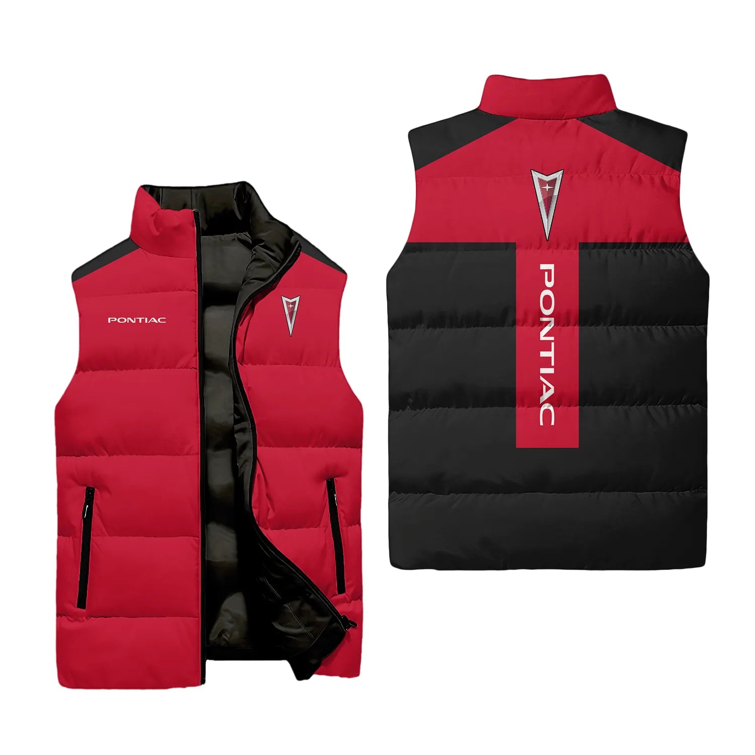 Pontiac Sleeveless Puffer Jacket