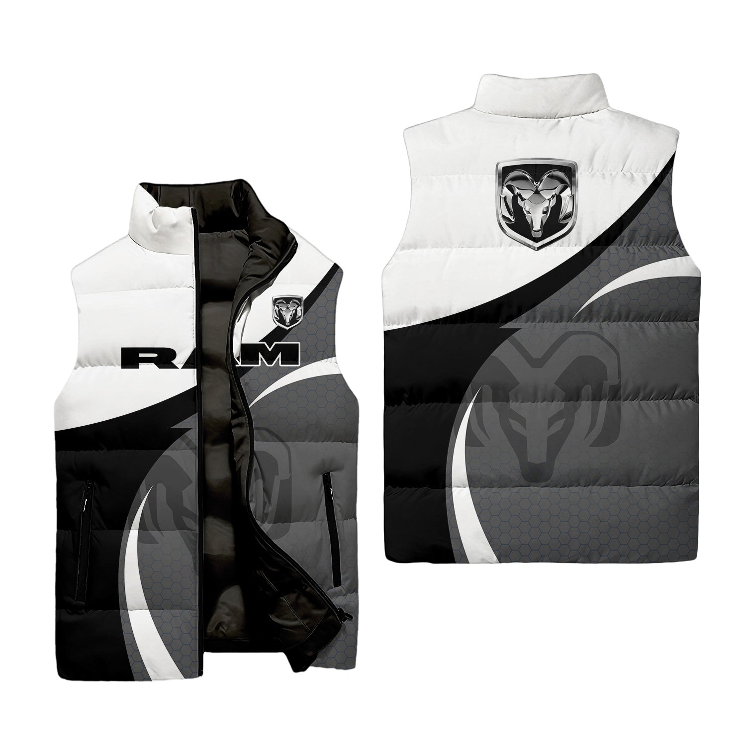 Unknown Sleeveless Puffer Jacket