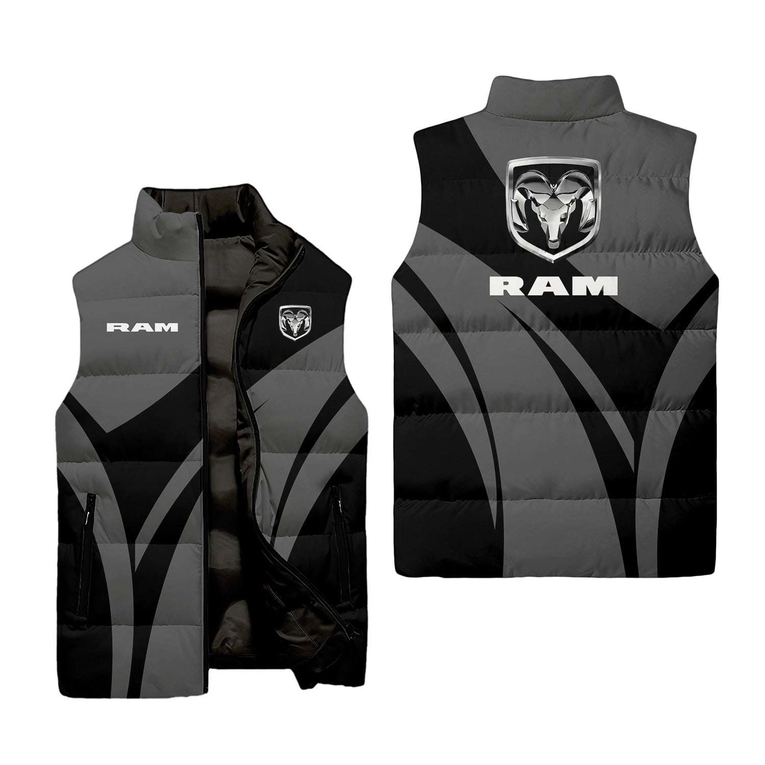 Unknown Sleeveless Puffer Jacket