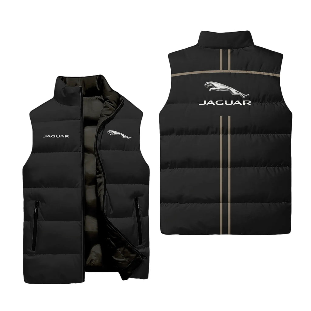 Jaguar Sleeveless Puffer Jacket
