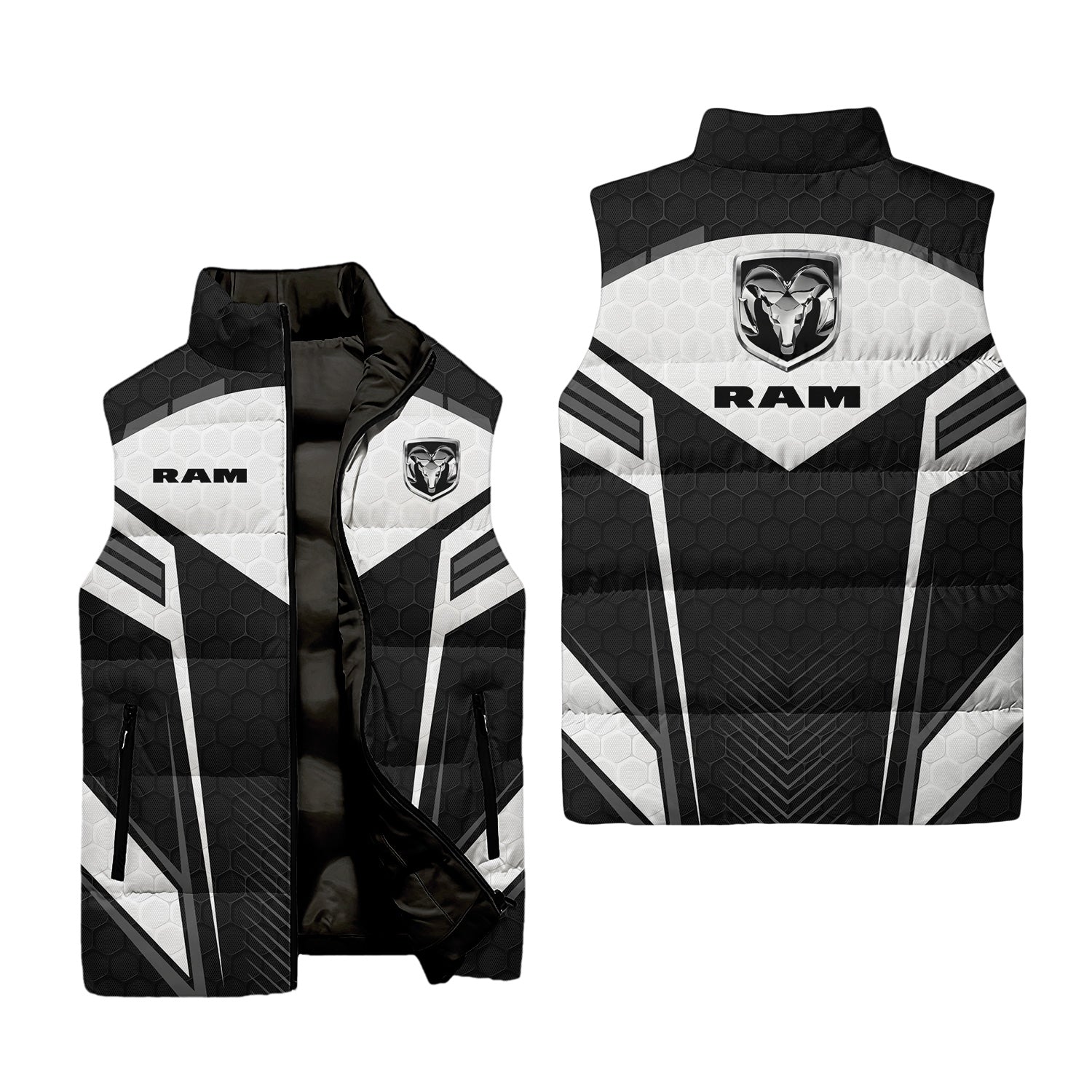 Unknown Sleeveless Puffer Jacket