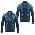 Mercedes Apparels MERC021 - Quarter-zip Pullover