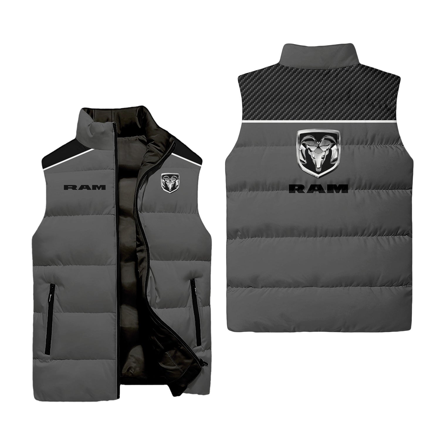 Unknown Sleeveless Puffer Jacket