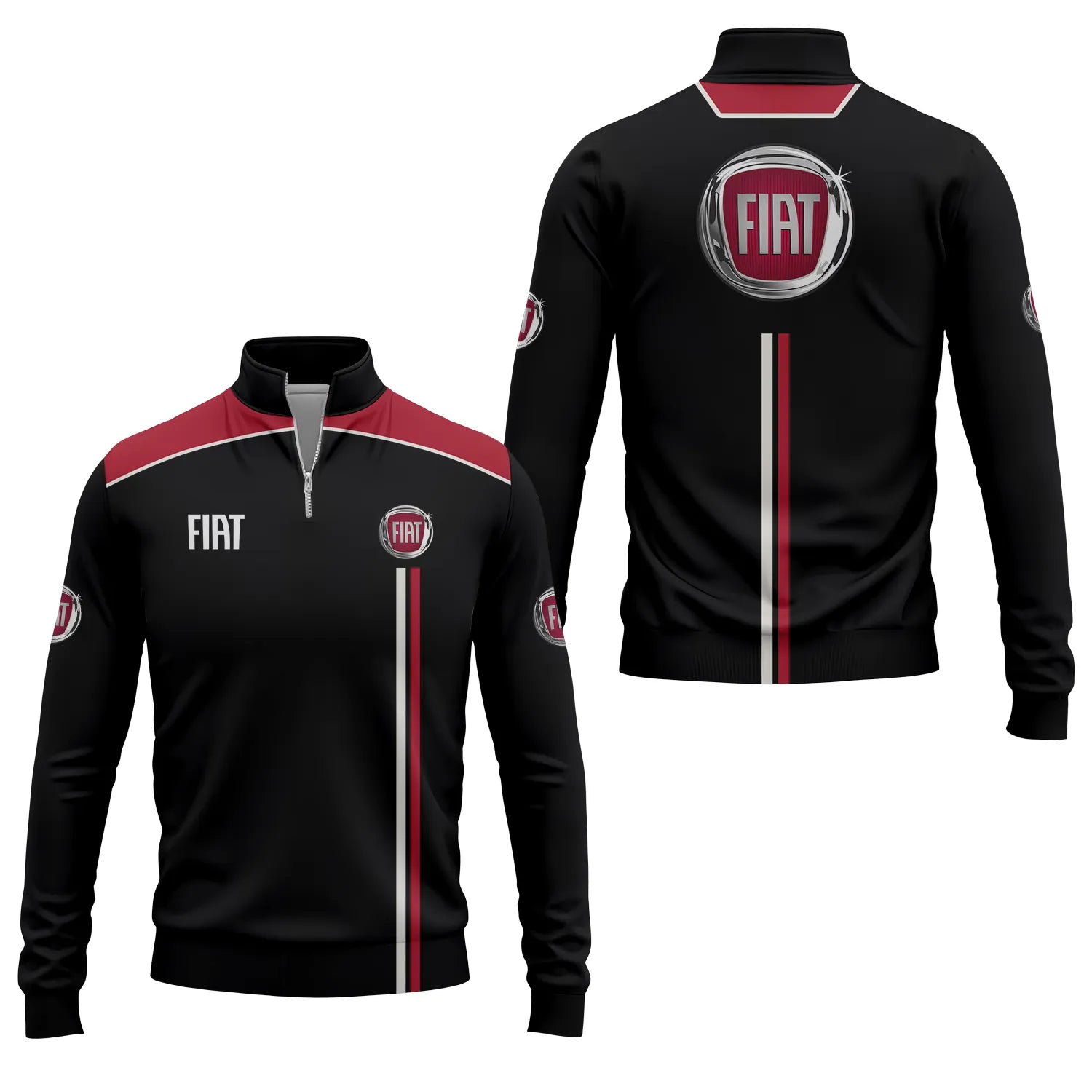 Fiat Quarter-zip Pullover SC021