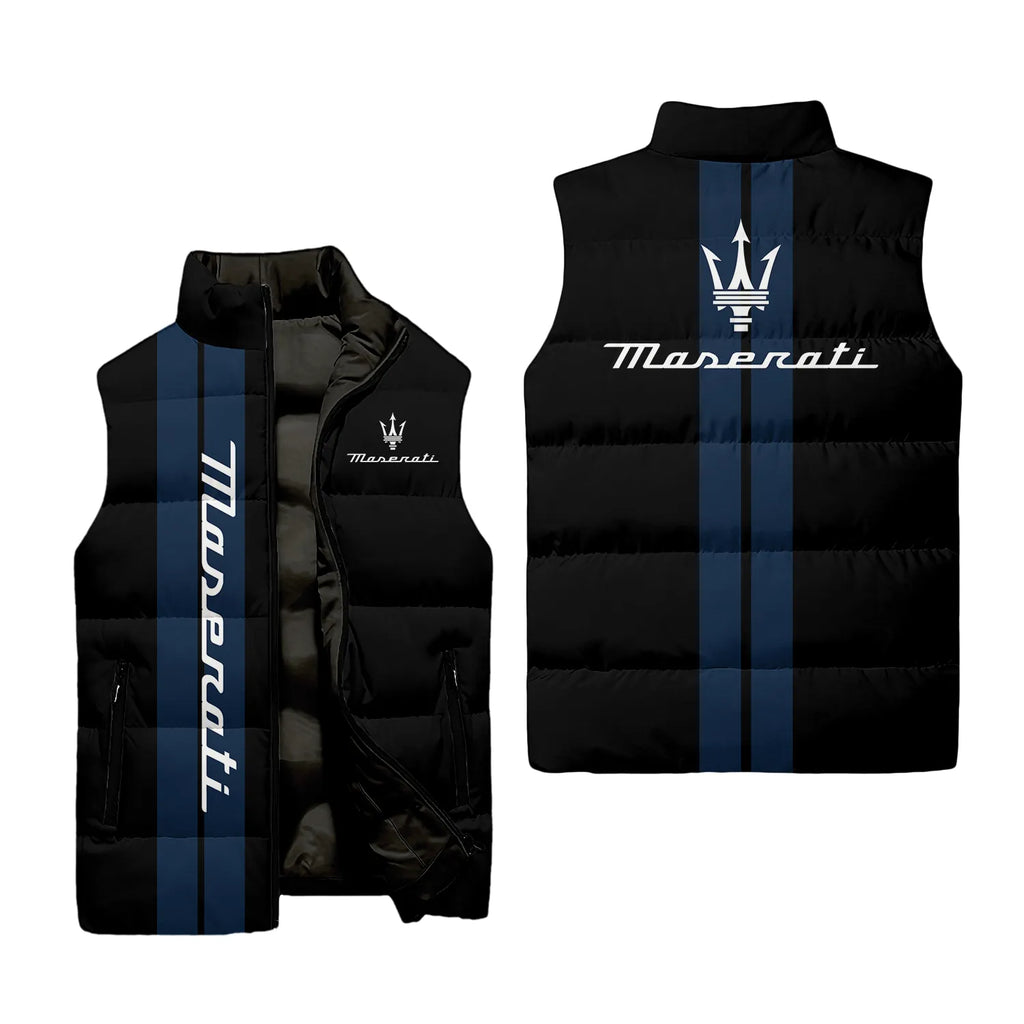 Maserati Sleeveless Puffer Jacket