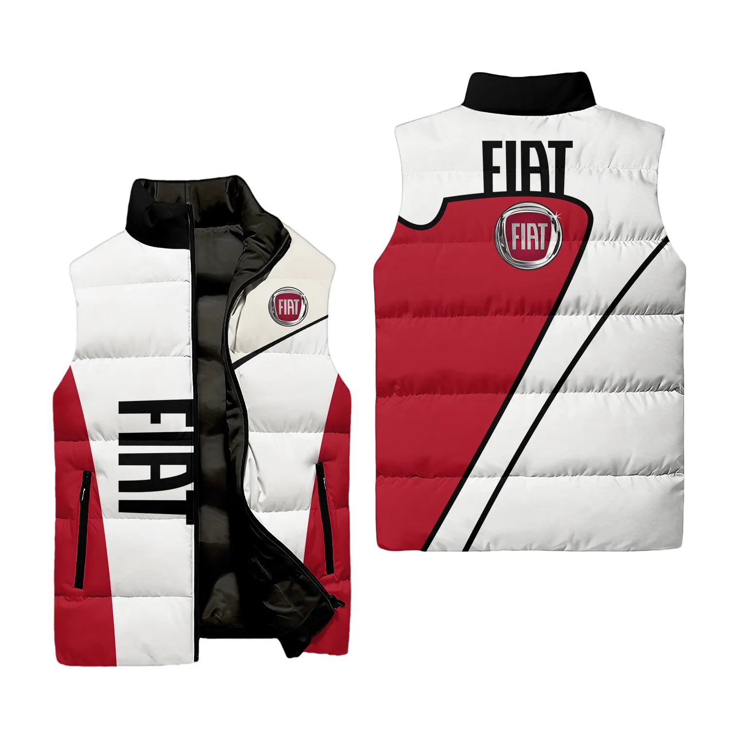 Fiat Sleeveless Puffer Jacket