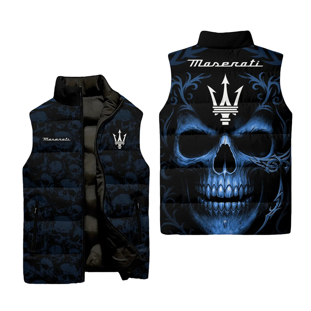 Maserati Sleeveless Puffer Jacket