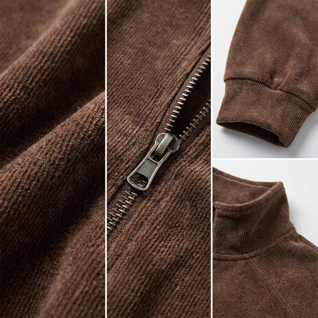BOGO | Men’s Premium Corduroy Stand-Up Collar Jacket