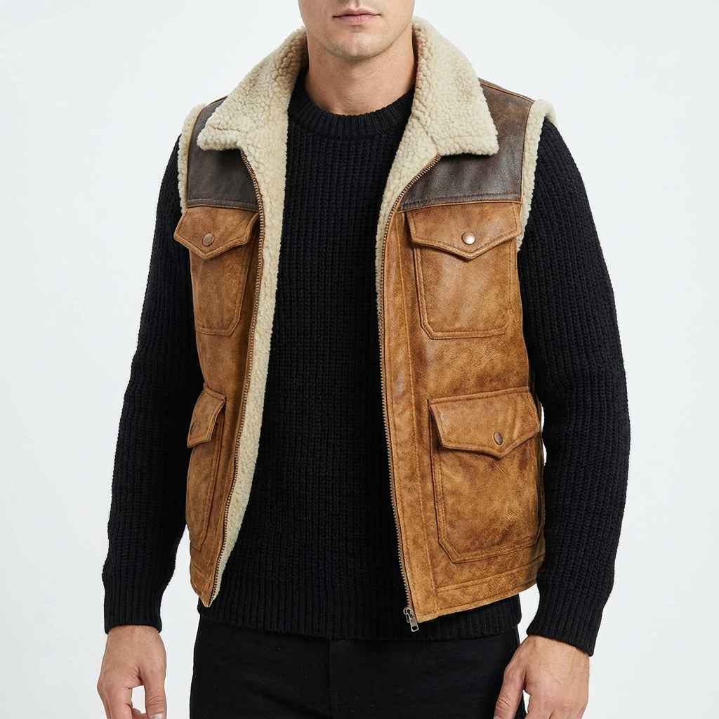 BOGO | Men's Retro Sleeveless Jacket V4