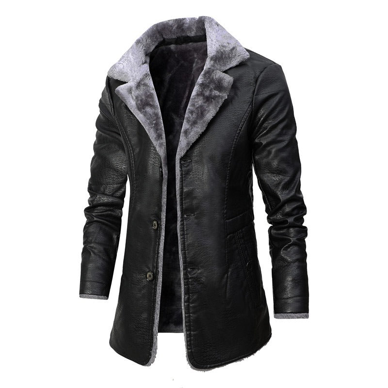 BOGO | Men’s Premium Leather Plush Jacket
