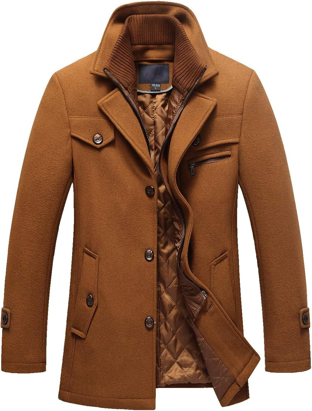 BOGO | Men’s Premium Double-Collar Wool Coat