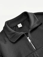 BOGO | Men’s Premium Jacquard Half-Zip Sweatshirt