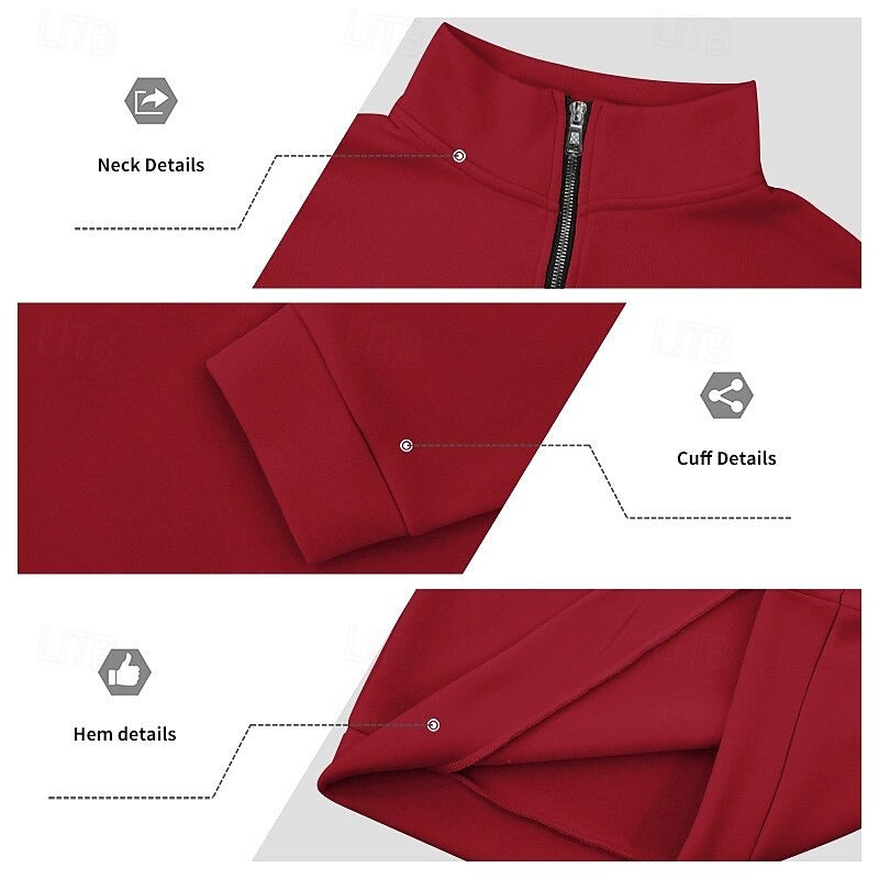 BOGO | Men’s Premium Fleece-Lined Zip-Up Set