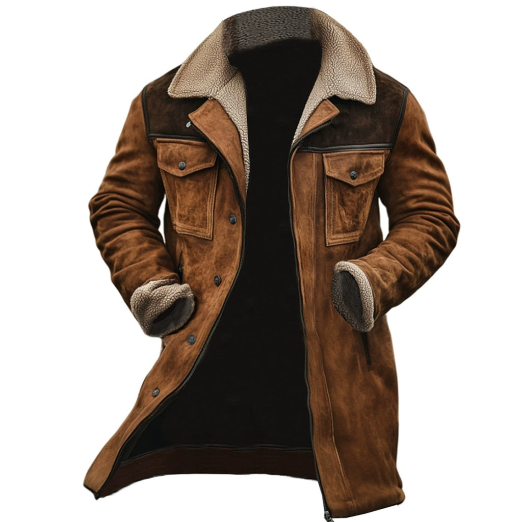 BOGO | Men’s Vintage Suede Patchwork Jacket