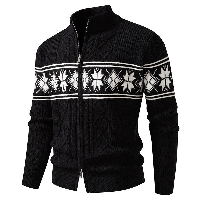 BOGO | Men’s Jacquard Knit Cardigan
