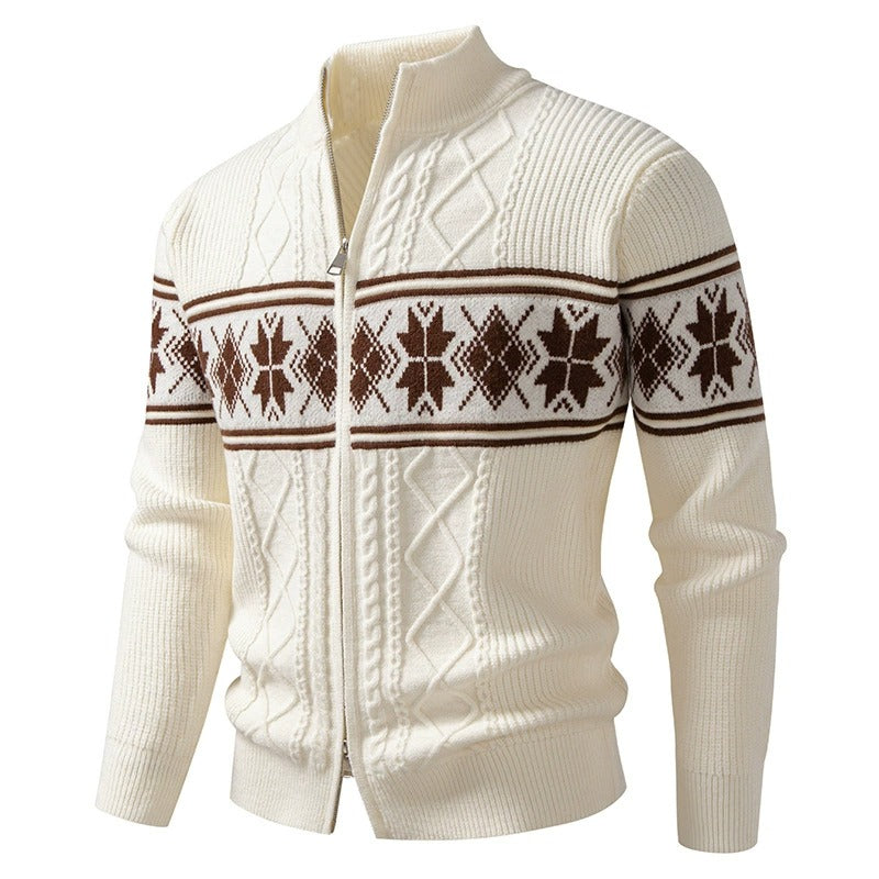 BOGO | Men’s Jacquard Knit Cardigan