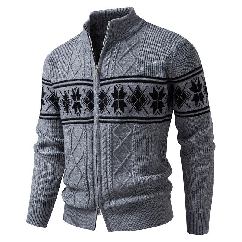 BOGO | Men’s Jacquard Knit Cardigan
