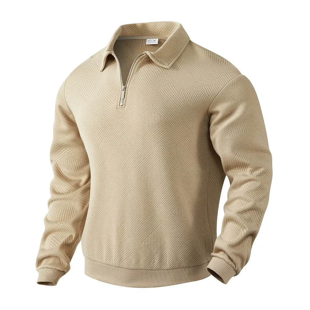 BOGO | Men’s Premium Textured Half-Zip Pullover