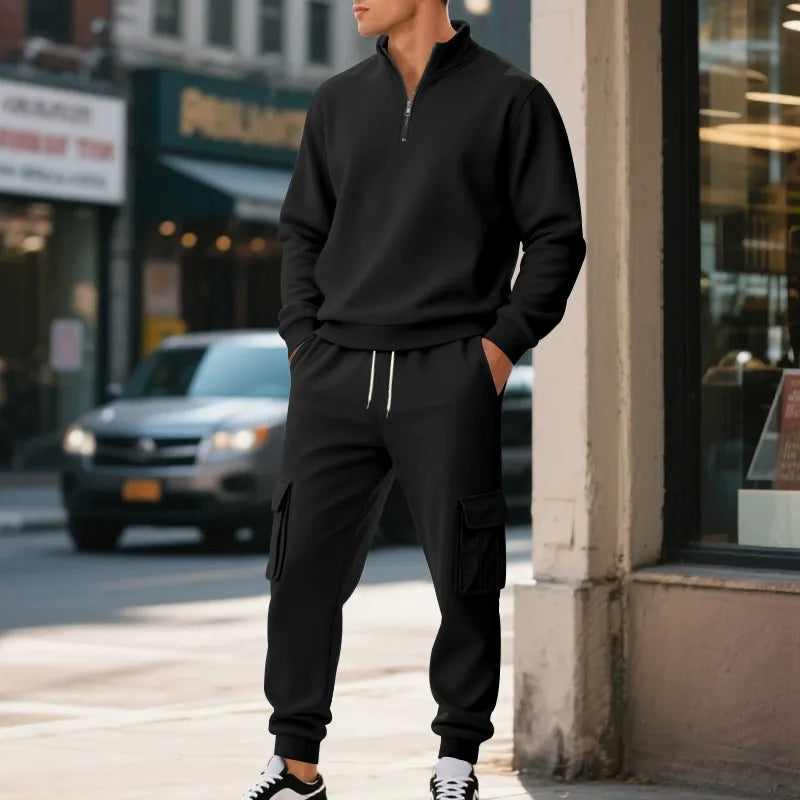 BOGO | Men’s Premium Fleece-Lined Zip-Up Set