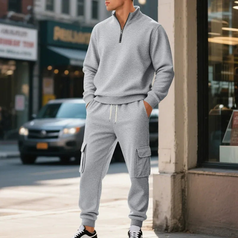 BOGO | Men’s Premium Fleece-Lined Zip-Up Set