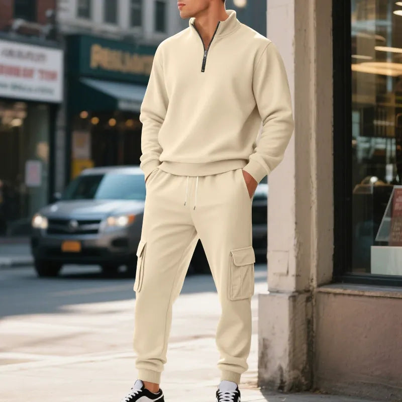 BOGO | Men’s Premium Fleece-Lined Zip-Up Set