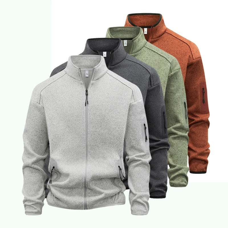BOGO | Men’s Premium Zip-Pocket Stand-Collar Jacket