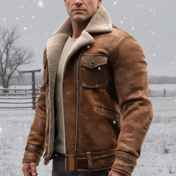 BOGO | Men’s Premium Suede Leather Jacket