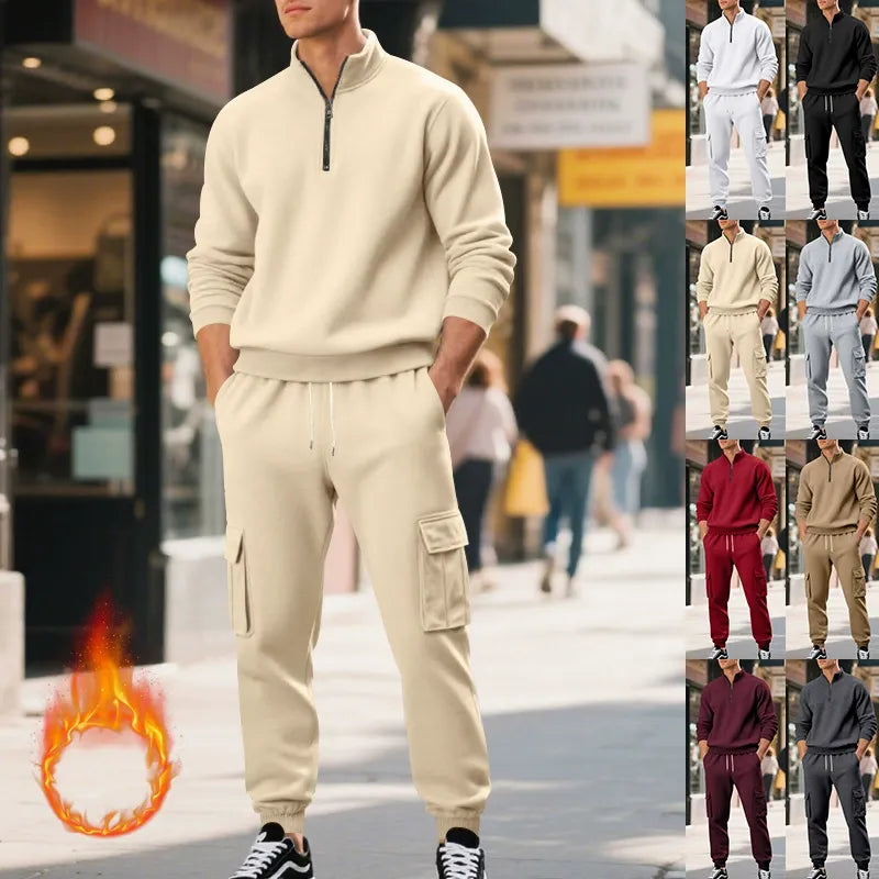 BOGO | Men’s Premium Fleece-Lined Zip-Up Set