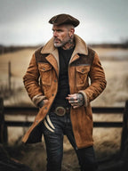 BOGO | Men’s Vintage Suede Patchwork Jacket